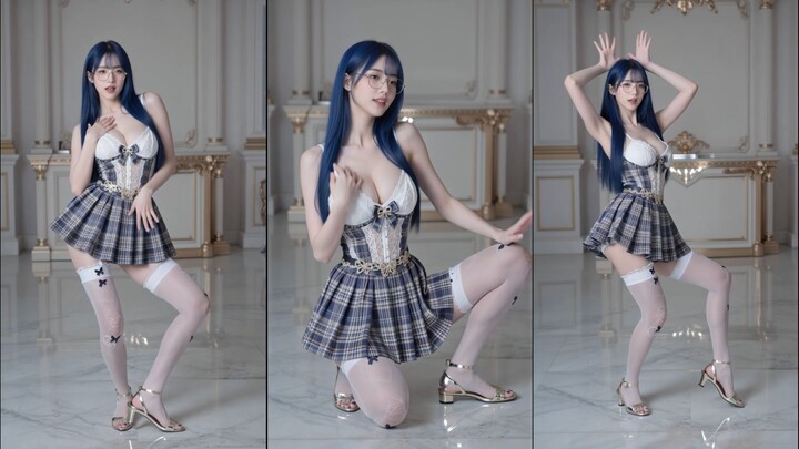 [JK White Stockings] HyunA - Lip & Hip Cover Dance ❤ Little Butterflies Are Flying~