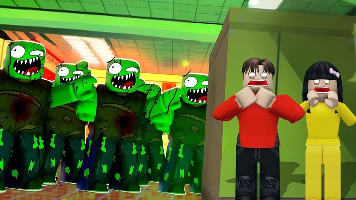 Yuta Dan Mio Terdampar Dipulau Zombie  ROBLOX
