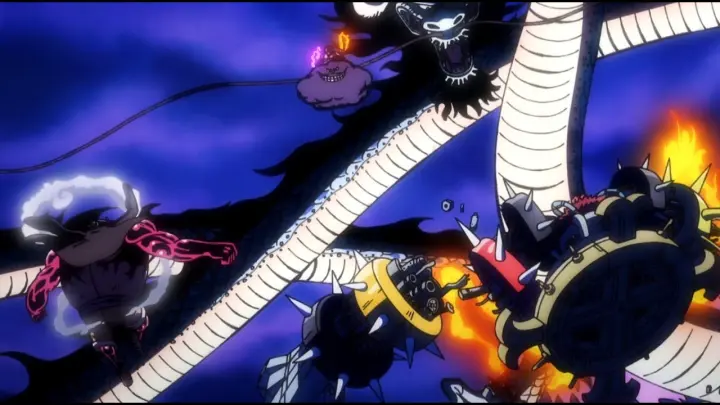 Luffh Gear 5 Vs Kaido One Piece Fan Animation Trafalgar Z Bilibili