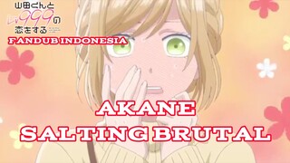 [ FANDUB INDONESIA ] AKANE SALTING BRUTAL | YAMADA-KUN TO LV999 NO KOI WO SURU