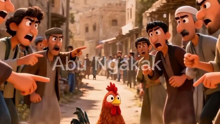 Ayam Masuk Halaman, Satu Kalimat Abu Nawas Bikin Semua Diam Seekor ay...