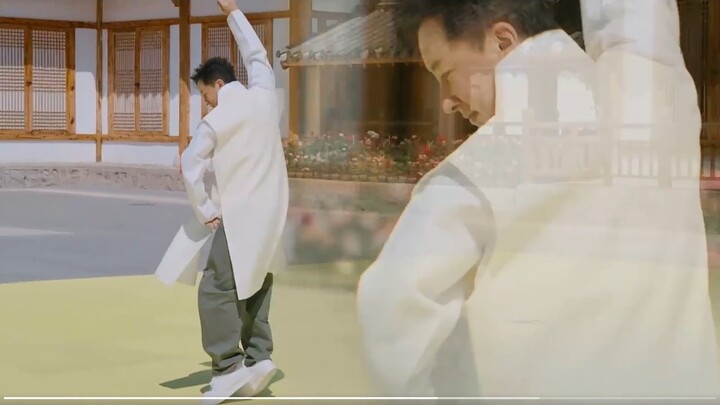#ฮ่าๆๆๆ# หานเกิง-ด้นสด ระบำพื้นเมืองเกาหลี หล่อจริงๆ 20260606