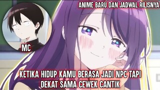 Jadi Npc tapi dapat cewek cantik! Tanggal rilis Anime Kubo san wa mob wo yurusanai