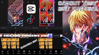 AMV KURAPIKA EDIT STICKERS OVERLAY ANIME CAPCUT   TUTORIAL