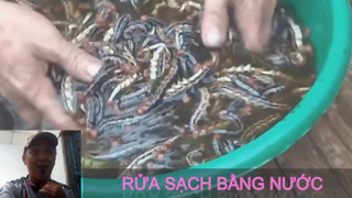 Sâu rừng xào lá lốt I Đặc sản miễn chê Tây Bắc