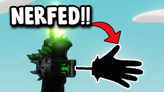 This Glove Got NERFED In The Squid [🦑] Update | Roblox Slap Battles