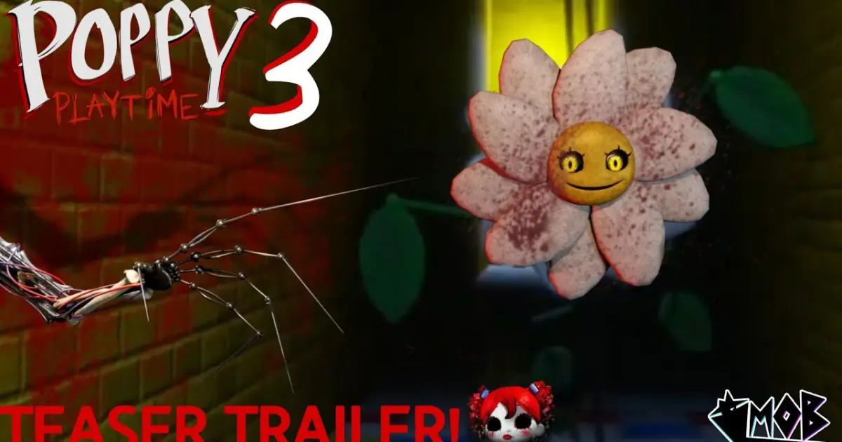Трейлер 4 главы poppy playtime. Poppy Playtime 3 Official Teaser Trailer. Poppy Playtime 3 Дата выхода. Poppy Playtime 3 лепить.
