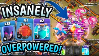 NEW TH10 MASS WITCH CLONE STRATEGY | NEW BEST TH10 OVERPOWERED STRATEGY | CLASH OF CLANS