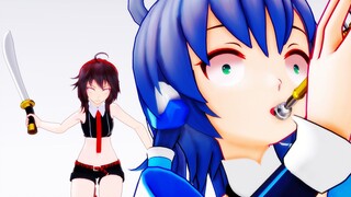 Luo Tianyi x Le Zhengling MMD Happy Daily