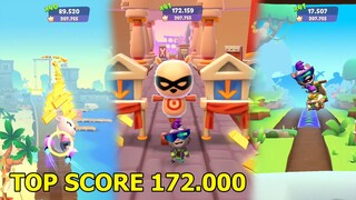 Punk Tom and Angela Top Score 172.000 - Talking Tom Time Rush Android