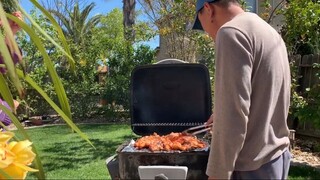 Đùi gà nướng với sốt barbecue _ cuộc sống Mỹ