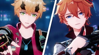 [ เก็นชินโอมแพกต์MMD]🦆: คุณเป็นน้องชายคนใหม่ที่ดีหรือเปล่า? มาทำเทคนิคกันเถอะ-CHOCOLATE CREAM-[Thoma Dadalia]