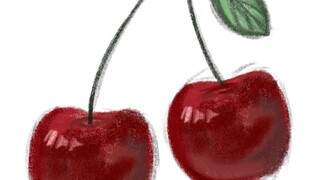 Drawing cherry