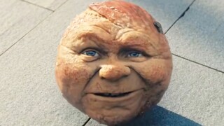 男人的头颅竟被人一刀砍断