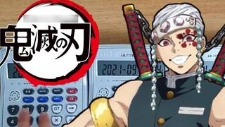 Play Demon Slayer Season 2 OP "Reverberation Sange" with 4 calculators