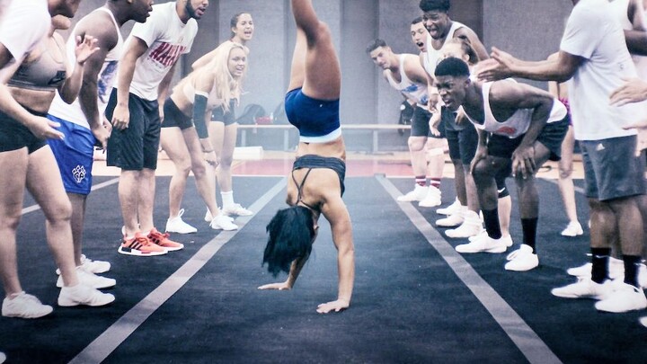 [Queen of Cheering Team] The aerial throw of the top American cheerleading team is too thrilling