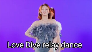 Love Dive relay dance - IVE