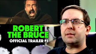 REACTION! Robert the Bruce Trailer #1 - Angus Macfadyen Movie 2020