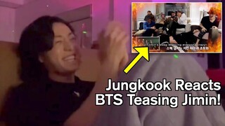 Jungkook Reaction to BTS Teasing Jimin Compilation [LIVE] | BTS 방탄소년단 2023
