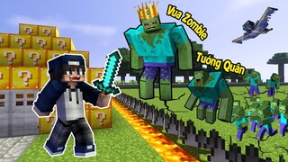 CÁCH CHIẾN ĐẤU VỚI ĐỘI QUÂN CỦA VUA ZOMBIE KHỔNG LỒ TRONG MINECRAFT | BQTHANH Ở XỨ XỞ QUÁI VẬT