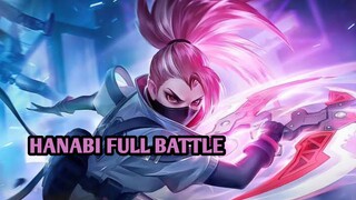 HERO HANABI FULL BATTLE - HANABI MLBB