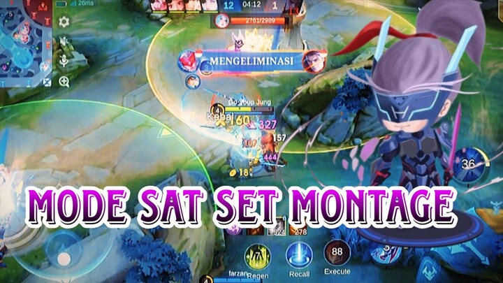 MODE SAT SET MONTAGE