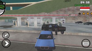 5 Stars Wanted Level Police FBI vs CJ  (GTA SA)