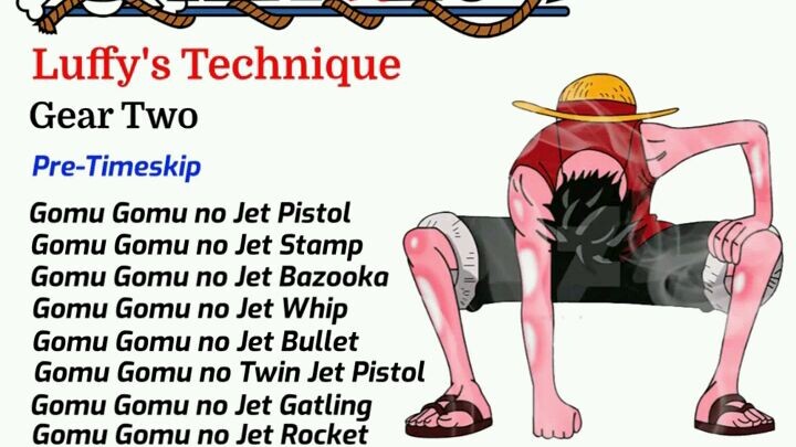 Luffy's Techniques