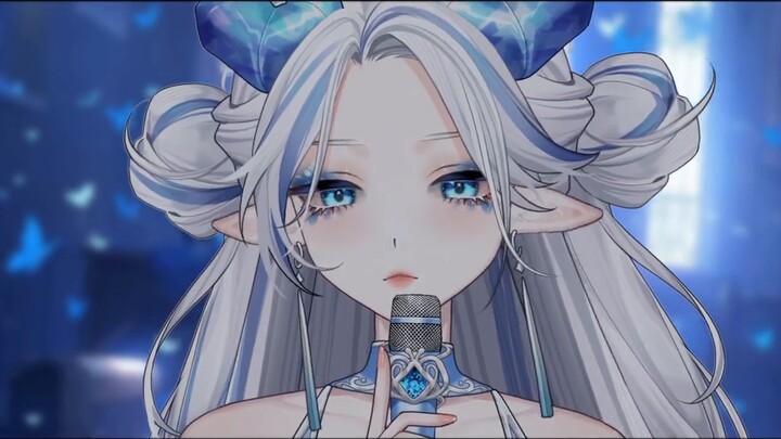 Live2d model shows the cool and gentle dragon girl. Are you attracted by her?