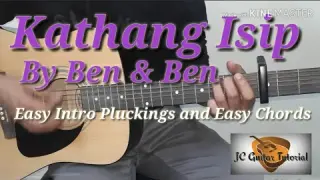 Kathang Isip - Ben & Ben Guitar Chords (Easy Intro and Easy Chords) (Guitar Tutorial)