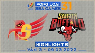 Highlights SKY vs SGB [Ván 3][Vòng Loại SEA Games 31 - Bán Kết 1][09.03.2022]