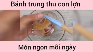 Làm bánh trung thu con lợn