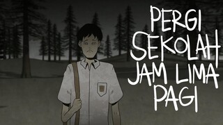 Pergi Sekolah Jam Lima Pagi - Gloomy Sunday Club Animasi Horor