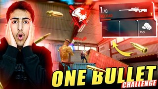 Only One Buliet Challenge In Lone Wolf😍😱- Garena Free Fire