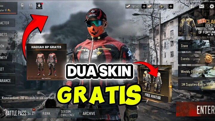 Jangan Sampai Terlewat! Hadiah 2 Skin Permanen Gratis