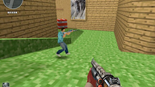 Funny thing about CF Vietnam server: This time William actually switched guns with the Bull Warrior!