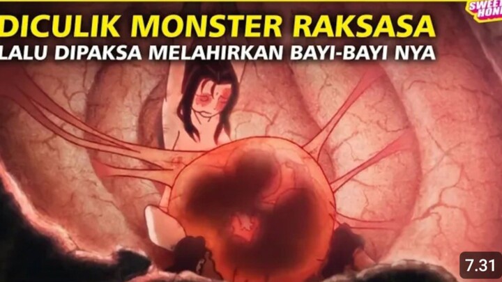 Gadis desa hamil puluhan bayi titan - pregnant horror
