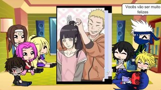 Top 5 🐞Time 7 + Hinata reagindo a MOMENTOS ENGRACADOS DE NARUTO!!🐞