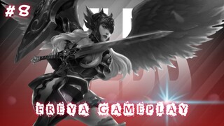 MLBB Gameplay Freya, jasa penghancur turet