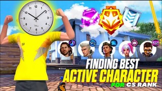 AFTER UPDATE BEST CHARACTER COMBINATION IN FREE FIRE | BEST CHARACTER Combination for cs rank