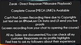Zarak - Direct Respon Course Downloadse Millionaire Playbook