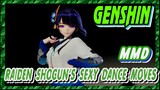 [Genshin  MMD]  Raiden Shogun's sexy dance moves