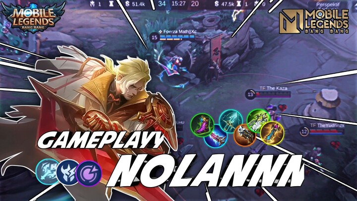 HERO JARANG DI PAKE, PADAHAL MASIH OP || GAMEPLAY NOLAN - MLBB