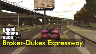 Joyride - Broker-Dukes Expressway at dusk | Just Driving | GTA IV