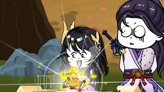 Xiuxian animation, super funny little apprentice sister, episode 21, this is a haha talisman, stick 
