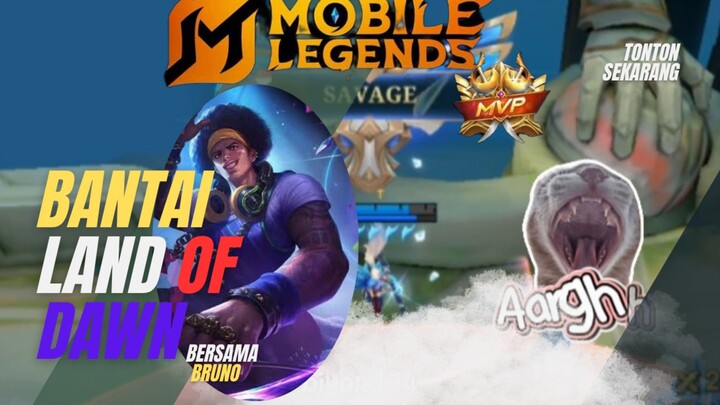 mobile legends Bruno 2 savage 🫰🔥