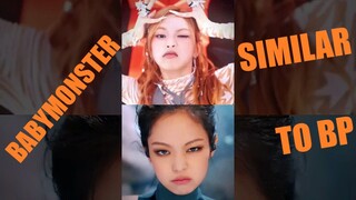 BABY MONSTER similar to BP_(My opinion and no hate) the song is good❤️