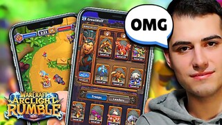 REAZIONE al NUOVO CLASH ROYALE! - Warcraft Arclight Rumble