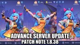 CICI AS THE MAIN INTERFACE HERO AND ALL THE UPDATE! | adv server patch note 1 8 38