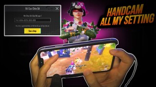 Handcam + Độ Nhạy & Tất Cả Cài Đặt ⚙️ | Handcam + My Sensitivity & All Setting 💯 [PUBG Mobile] #77